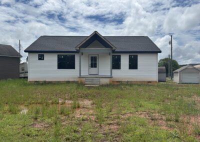Complete shell home build out by MasterCraft Construction showing start-to-finish progress