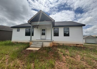 Complete shell home build out by MasterCraft Construction showing start-to-finish progress