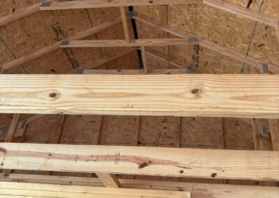Complete shell home build out by MasterCraft Construction showing start-to-finish progress