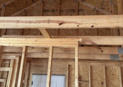 Complete shell home build out by MasterCraft Construction showing start-to-finish progress