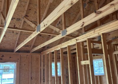 Complete shell home build out by MasterCraft Construction showing start-to-finish progress