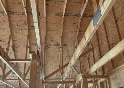 Complete shell home build out by MasterCraft Construction showing start-to-finish progress