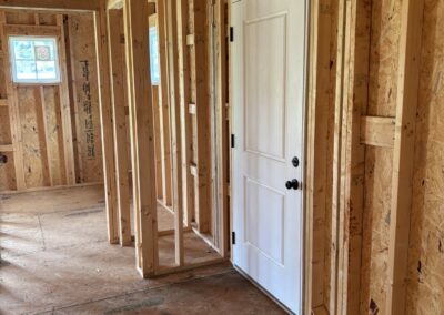 Complete shell home build out by MasterCraft Construction showing start-to-finish progress