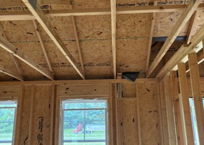 Complete shell home build out by MasterCraft Construction showing start-to-finish progress