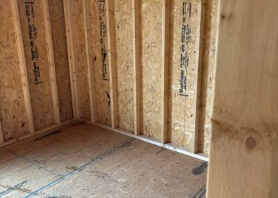 Complete shell home build out by MasterCraft Construction showing start-to-finish progress