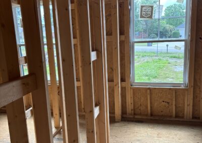 Complete shell home build out by MasterCraft Construction showing start-to-finish progress