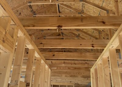 Complete shell home build out by MasterCraft Construction showing start-to-finish progress