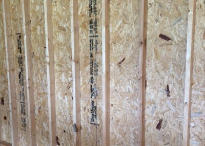 Complete shell home build out by MasterCraft Construction showing start-to-finish progress