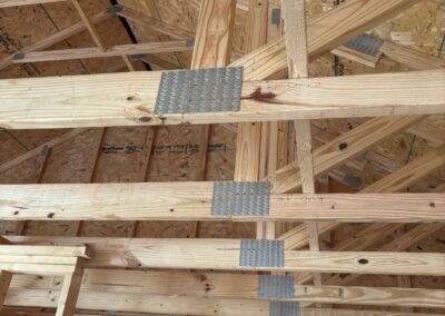 Complete shell home build out by MasterCraft Construction showing start-to-finish progress