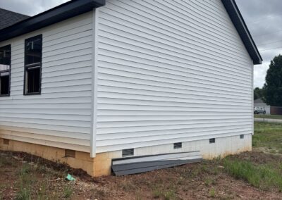 Complete shell home build out by MasterCraft Construction showing start-to-finish progress
