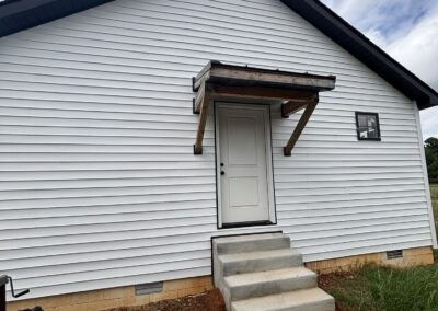 Complete shell home build out by MasterCraft Construction showing start-to-finish progress