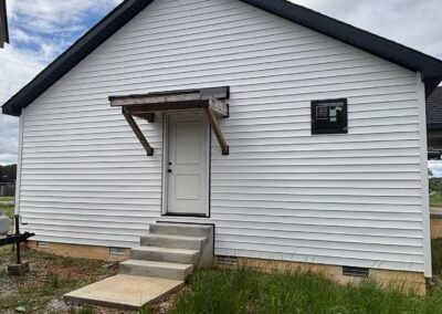 Complete shell home build out by MasterCraft Construction showing start-to-finish progress