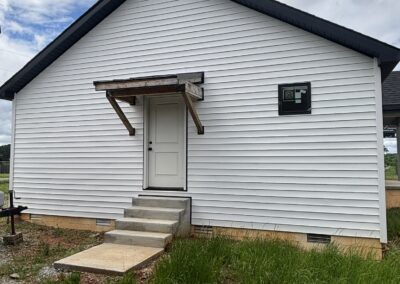 Complete shell home build out by MasterCraft Construction showing start-to-finish progress